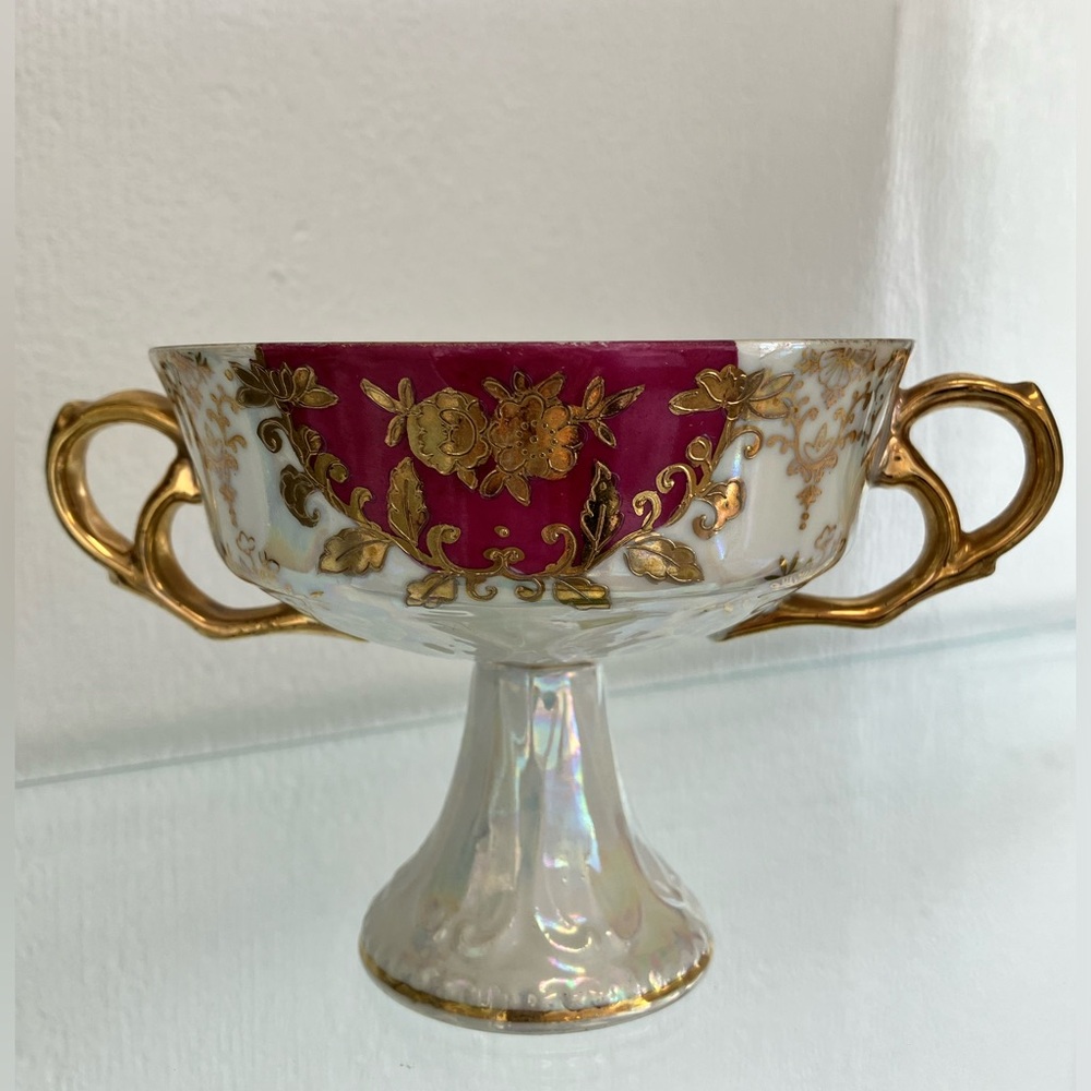 Vintage Mid Century Royal Sealy Japan Compote Cup Cherish